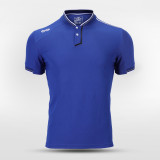 Leisure Stand Collar Polo Shirt 14728