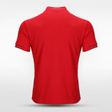 Leisure Stand Collar Polo Shirt 14728
