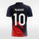 solar flare-Men's Sublimated  Soccer Jersey F059
