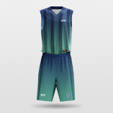 Wrestler- sublimated basketball jersey set BK033