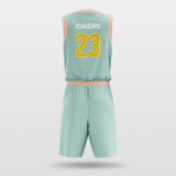 Stone- sublimated basketball jersey set BK029
