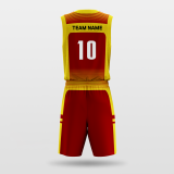 CLASSIC10- sublimated basketball jersey set BK010