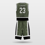 Mamba- sublimated basketball jersey set BK048