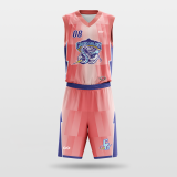 Oasis- sublimated basketball jersey set BK046