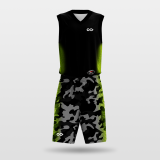 Chameleon- sublimated basketball jersey set BK028