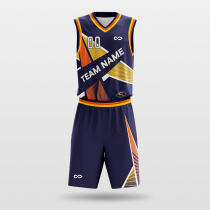 Glimpse- sublimated basketball jersey set BK047