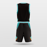 Surprise Attack- sublimated basketball jersey set BK054