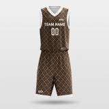 rich peanuts- sublimated basketball jersey set BK002