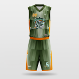 Oasis- sublimated basketball jersey set BK046