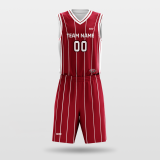 CLASSIC8- sublimated basketball jersey set BK024