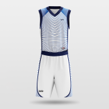 CLASSIC6- sublimated basketball jersey set BK022