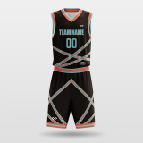 Fission- sublimated basketball jersey set BK044