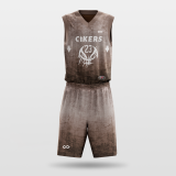 Under dog- sublimated basketball jersey set BK032
