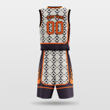 Chang'an- sublimated basketball jersey set BK064