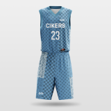 Cashew- sublimated basketball jersey set BK061