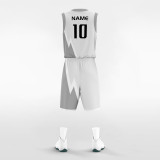Glacier- sublimated basketball jersey set BK068