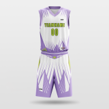 Thorns- sublimated basketball jersey set BK041