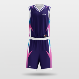 armor- sublimated basketball jersey set BK086