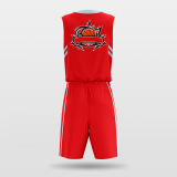 passion- sublimated basketball jersey set BK083
