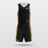 Tiger Roar- sublimated basketball jersey set BK081