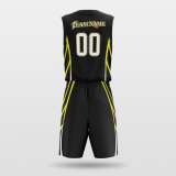 spread wings- sublimated basketball jersey set BK085