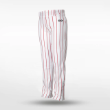 Customized Men's Pinstripe Baseball Pants B043
