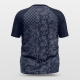 Paisley - Customized Baggy Shoulder Short Sleeve Shirts NBK027