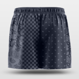 Paisley - Customized Half length shorts NBK030