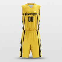 spread wings- sublimated basketball jersey set BK085