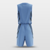 spread wings- sublimated basketball jersey set BK085