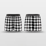 Checkerboard - Customized Reversible Training Shorts NBK057