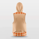 Checkerboard - Customized Basketball Sleeveless Hoodies NBK051
