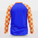 Checkerboard - Customized Baggy Long Sleeve Shirts NBK049