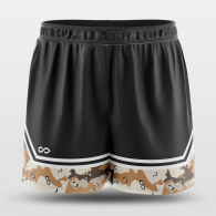 Desert - Customized Half length shorts NBK046