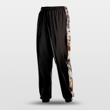 Desert - Customized Basketball Training Pants with pop buttons NBK039