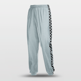 Checkerboard - Customized Basketball Training Pants with pop buttons NBK059