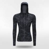 Customized Hood Full Zip Workout Sports Jackets FT005