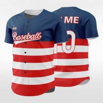 Flag - Sublimated baseball jersey B065