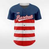 Flag - Sublimated baseball jersey B065