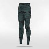 Ink Wash Painting - Customized Womens Compression Leggings FT011