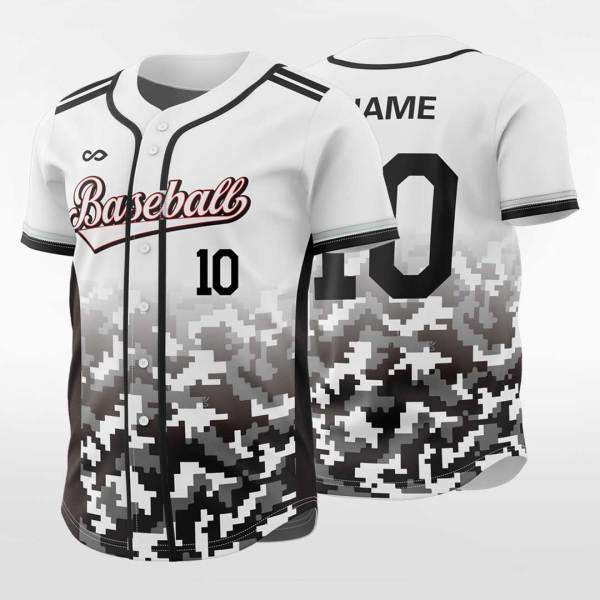 Black Square - Sublimated baseball jersey B075
