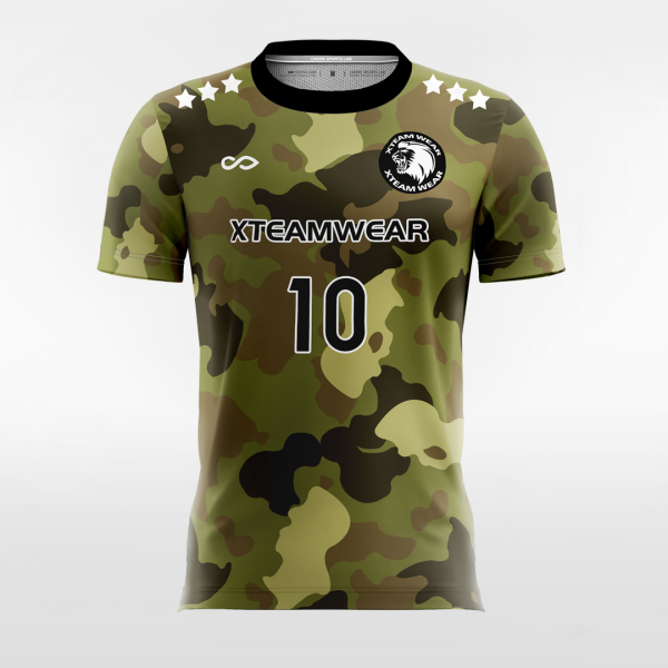 Camouflage - Customized Men's Sublimated Soccer Jersey F106