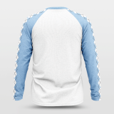 Carolina Blue - Customized Baggy Long Sleeve Shirts NBK075