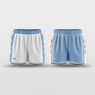 Carolina Blue - Customized Reversible Training Shorts NBK080
