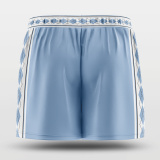 Carolina Blue - Customized Half length shorts NBK083