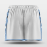 Carolina Blue - Customized Training Shorts NBK079