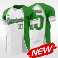 Green Ghost - Cublimated baseball jersey B107