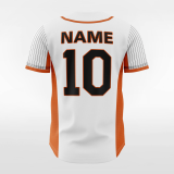Orange Pie - Sublimated baseball jersey B110