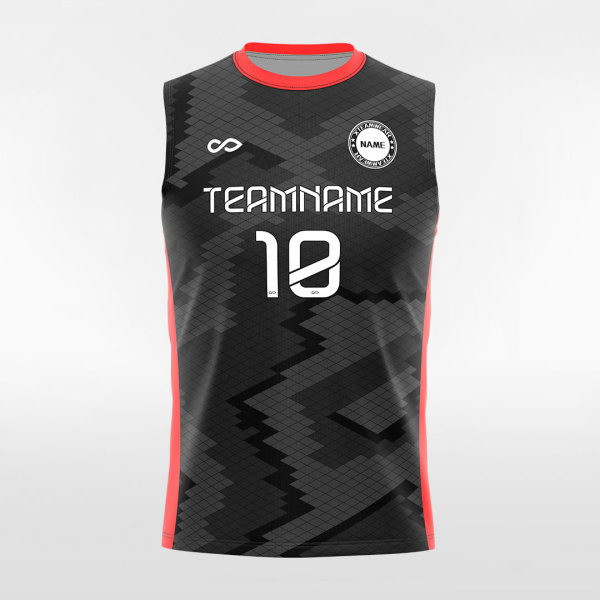 Mosaic Camouflage - Customized Men's Sublimated Soccer Jersey F209