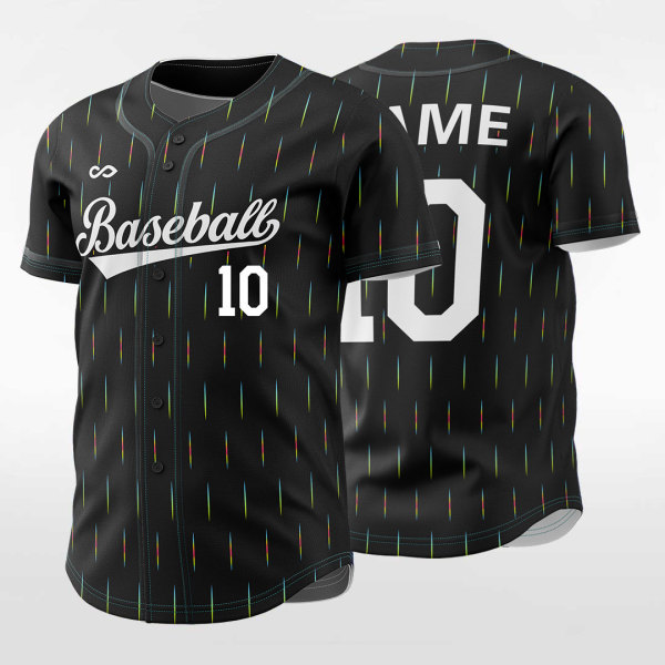 Meteor Shower - Sublimated baseball jersey B125